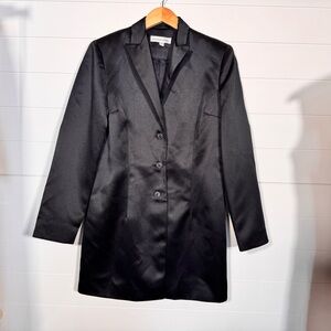 Hannah Hardy 2 piece blazer jacket pants Black size 10